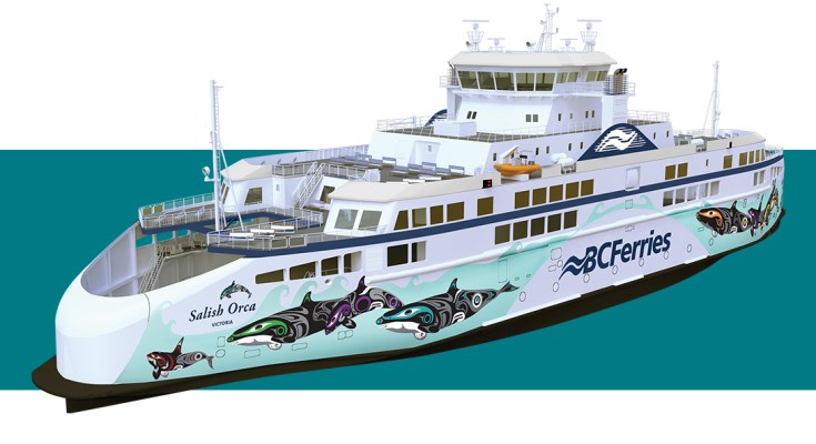 Salish Orca hybrid ferry
