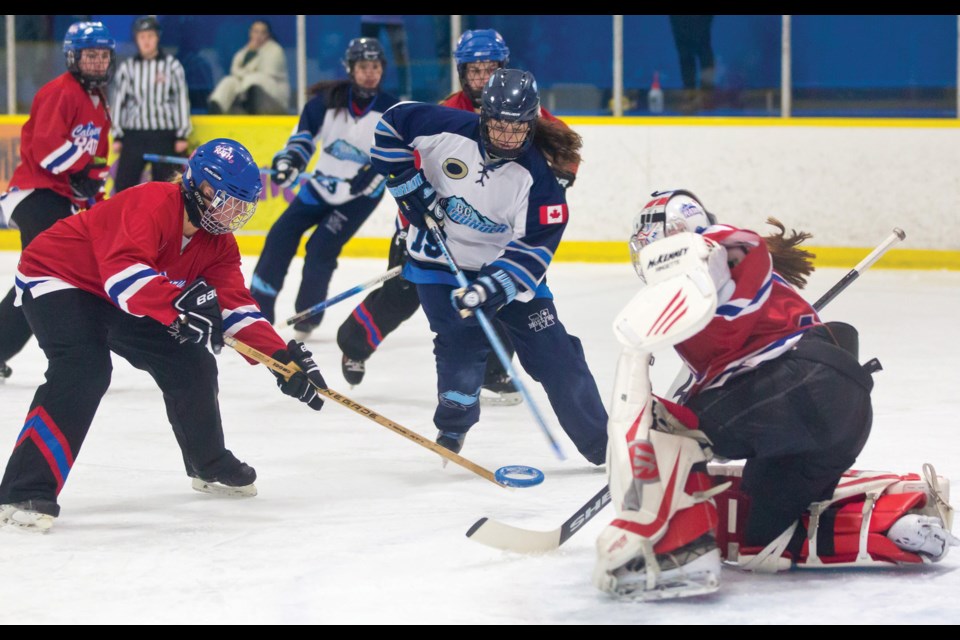 Richmond Ringette's 22nd annual West Coast Classic included a NRL game between the B.C. Thunder and Calgary Wrath last Saturday.