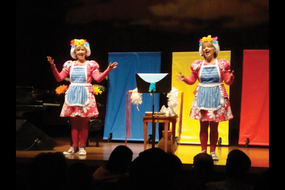 Let Your Music Shine! with Lisa and Linda returns to the Anvil Centre stage for Mother Goose Goes to the Symphony, up next in the VSO's Tiny Tots concert series.