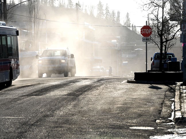 Winter dust