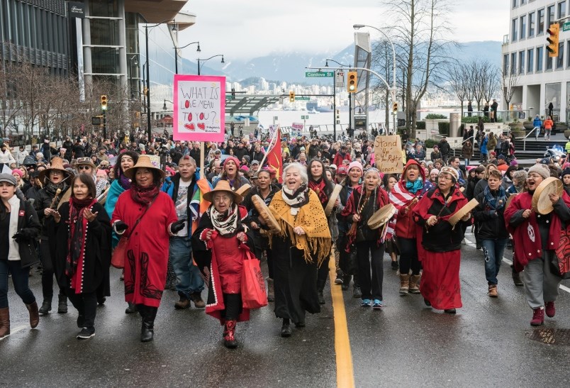 women's march vancouver