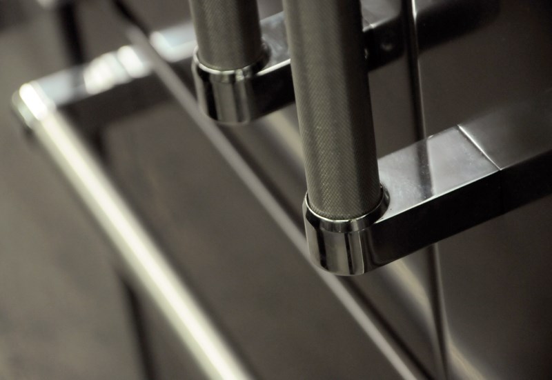 black stainless steel