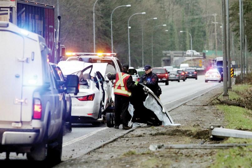 North Vancouver crash