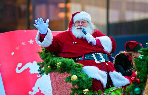The annual Santa Claus Parade marched through downtown Sunday, spreading Christmas cheer to kids of all ages.
