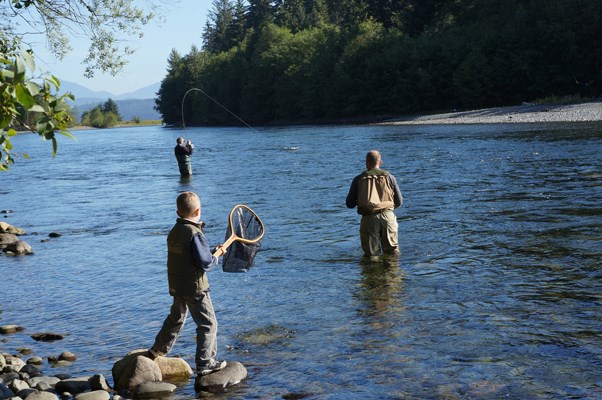 Three hours along the Island Highway and a few dozen miles of gravel logging road lead to Naka Creek, Eve River and the occasional reenactment of A River Runs Through It.
