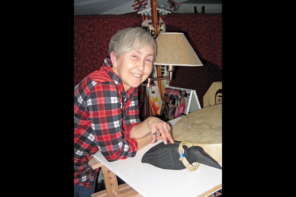 Jenica Vaneli and her raven will join the Trans Canada Trail expedition.
