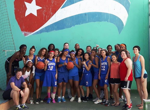 Members of the Cariboo Hill Chargers senior girls basketball team travelled to Cuba last November with the goal of gaining some experience and learning during training sessions with that nation's national coaching program. They gained a lot more.