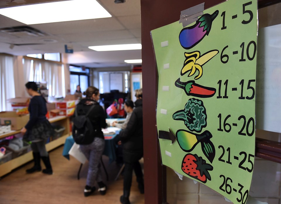 strathcona community centre food