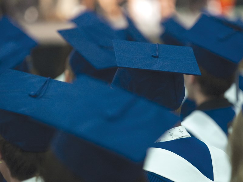 cap and gown