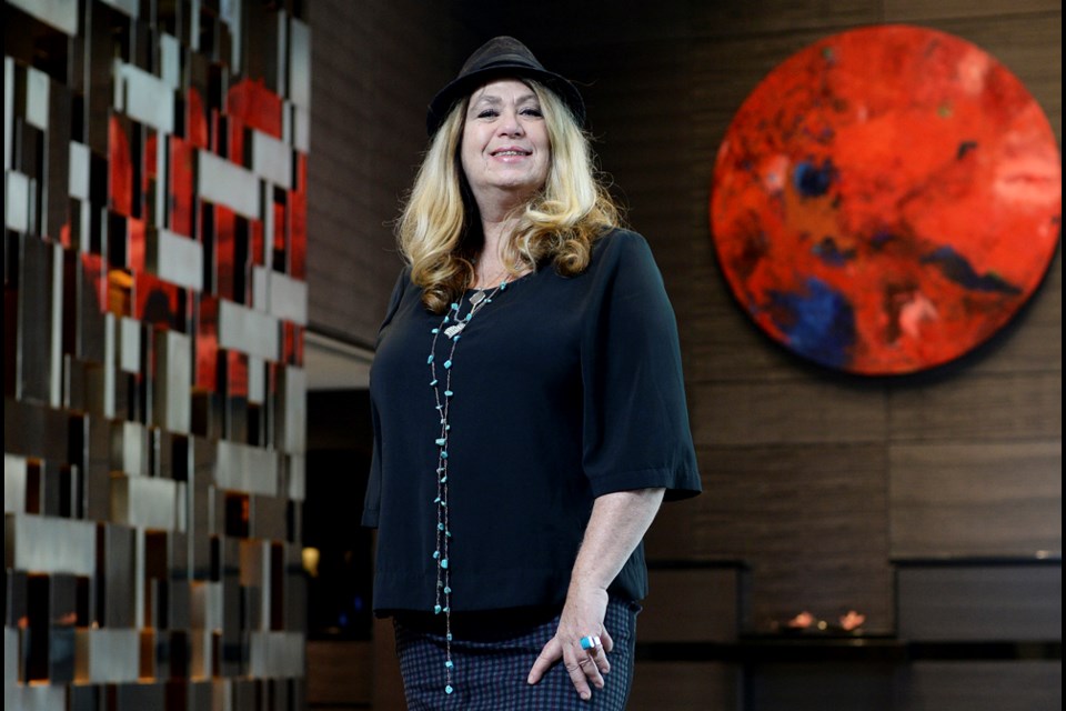 Miriam Aroeste has created 180 original works of art for Trump International Hotel and Tower. Photo Jennifer Gauthier