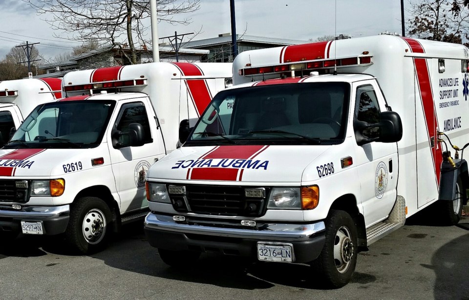ambulance police