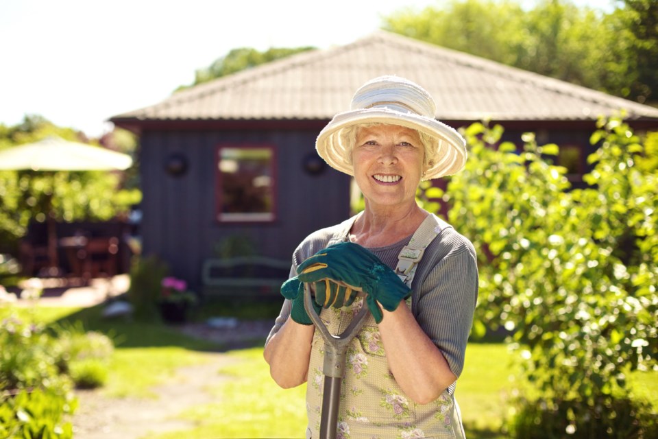 Seniors gardening Century House
