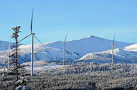 Meikle Wind is now the largest wind facility in British Columbia.