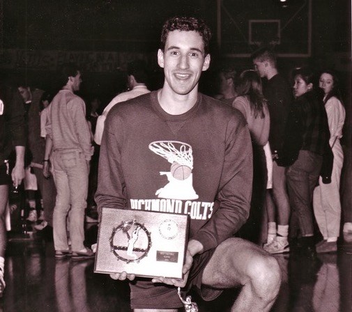 1988 provincial tournament MVP Ron Putzi will be back in action at Richmond High Saturday for the Colt Alumni Tournament. Putzi was a key member of a team that was later voted as the best-ever in the history of B.C. high school boys basketball.
