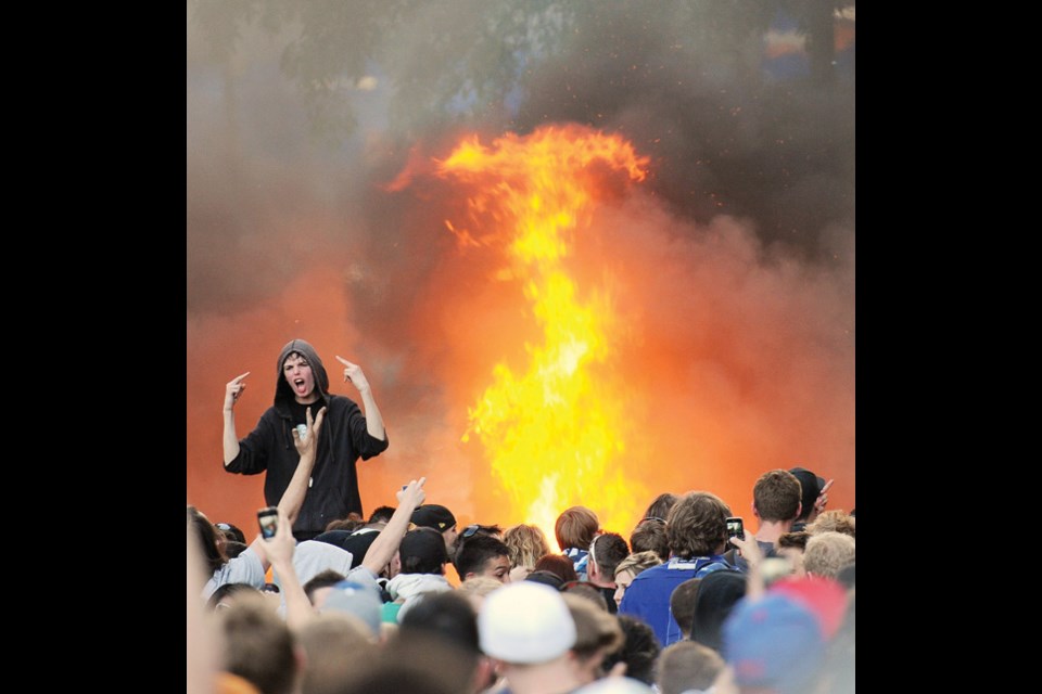 From the Stanley Cup riot to the Occupy Vancouver protests, 2011 was a year on fire.