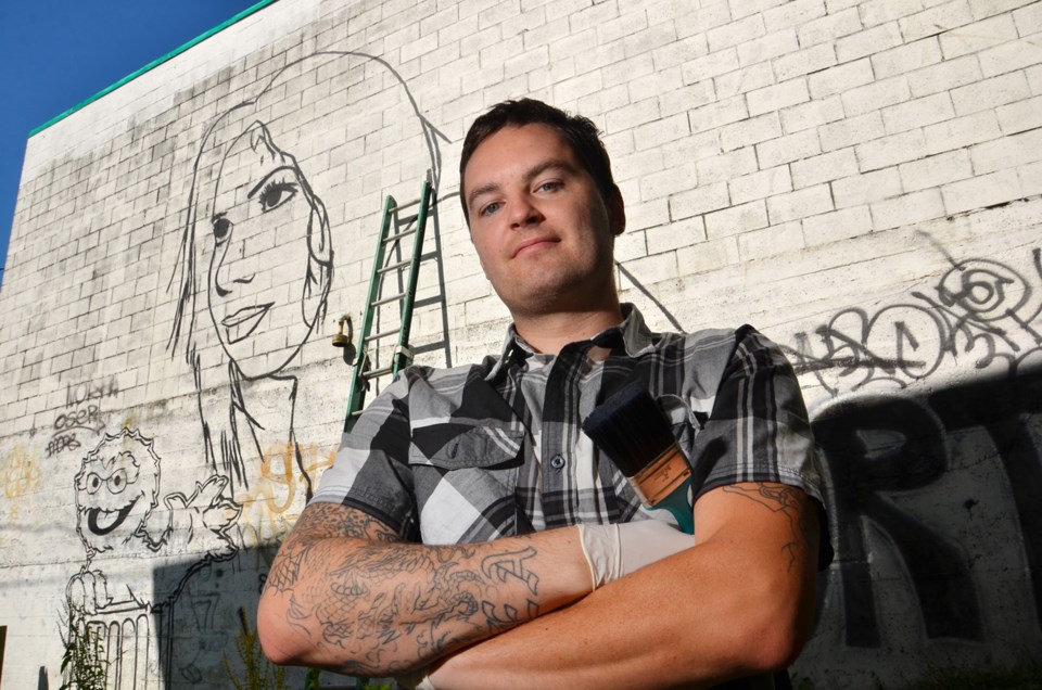 Nick Gregson, mural artist