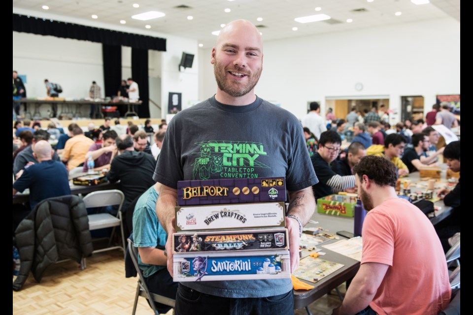The founder of the Terminal City Tabletop Convention is Shannon Lentz, a Vancouver board game enthusiast. Photo Rebecca Blissett