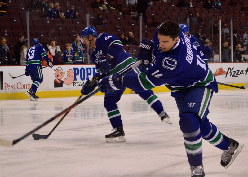 Alex Burrows Scores OT Winner for Canucks in Game 7  It's a wonderful day  for an exorcism. Alex Burrows scores the OT winner for the Canucks in Game  7. #NHLonSN Presented