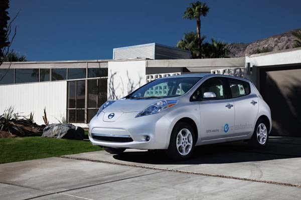 The Nissan Leaf will be available for a test drive at this year's Vancouver International Auto Show at the Vancouver Convention Centre March 25 to 31.