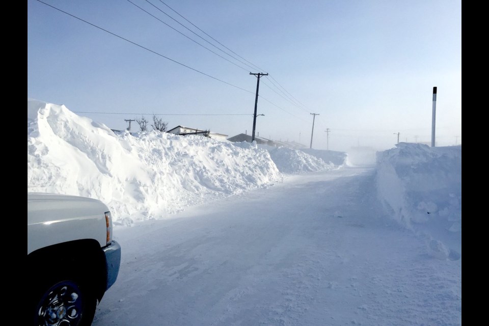 Churchill and Lynn Lake were both hit with a winter’s worth of snow over the course of three days during the blizzard that walloped Manitoba in the first week of March.