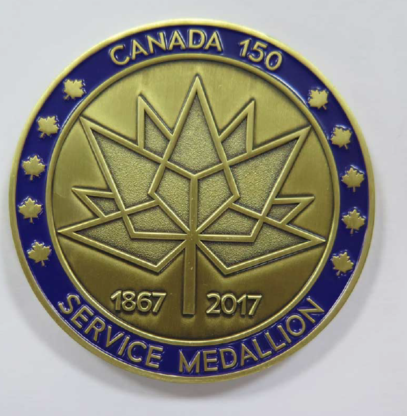 Canada 150th Medallion