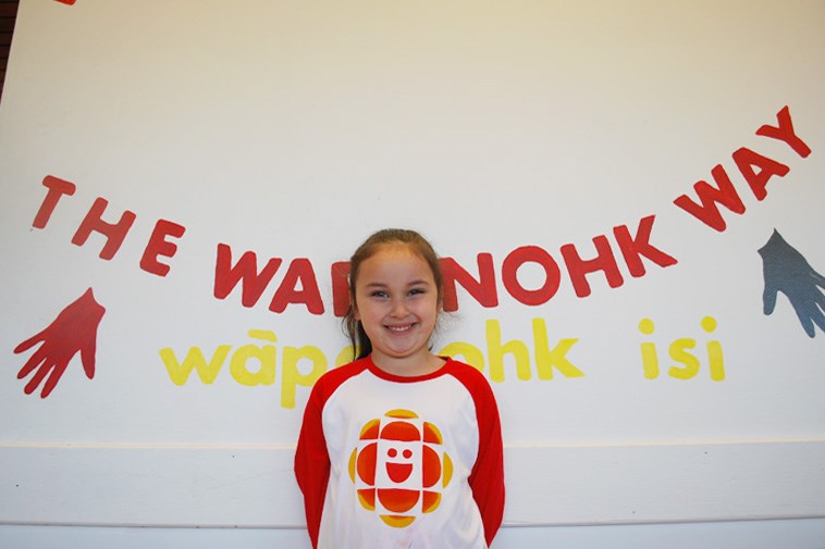 Bella Moose of Wapanohk Community School was in Ottawa last week where she was prime minister for a day after winning a CBC Kids contest.