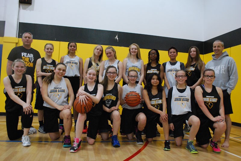 Thompson's 14-and-under JRB girls’ basketball program wrapped up its season with a final practice at Juniper School May 24 after one of two squads won the club basketball 14-and-under provincial championship in Winnipeg May 14.