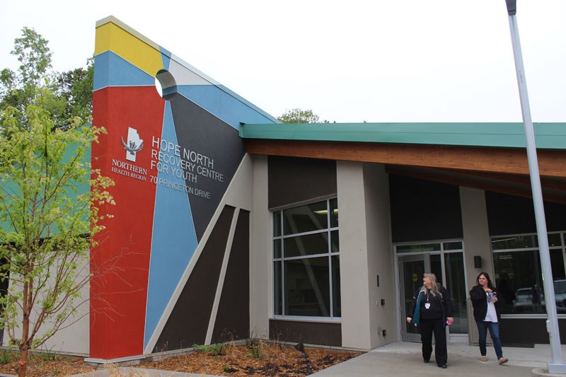 The exterior of the new 9,000-square-foot mental health facility located at 70 Princeton Drive.