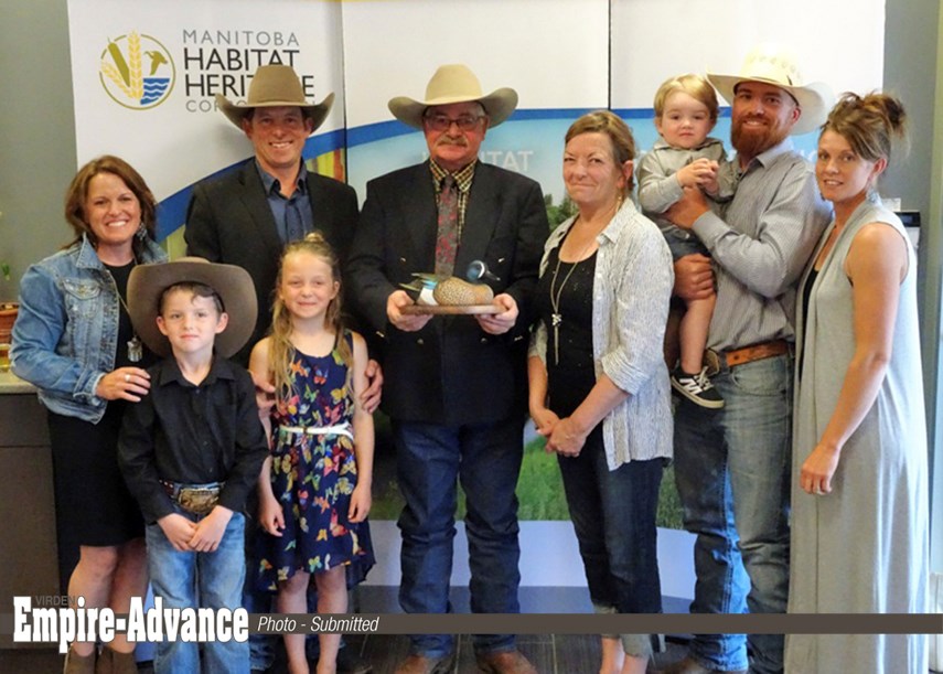 Virden family received national conservation award