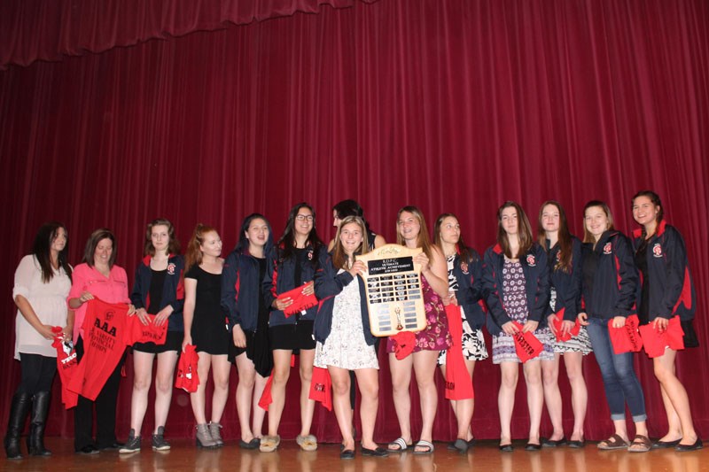 The RDPC junior girls basketball team picked up the Ultimate award at the 2017 Trojan Awards.
