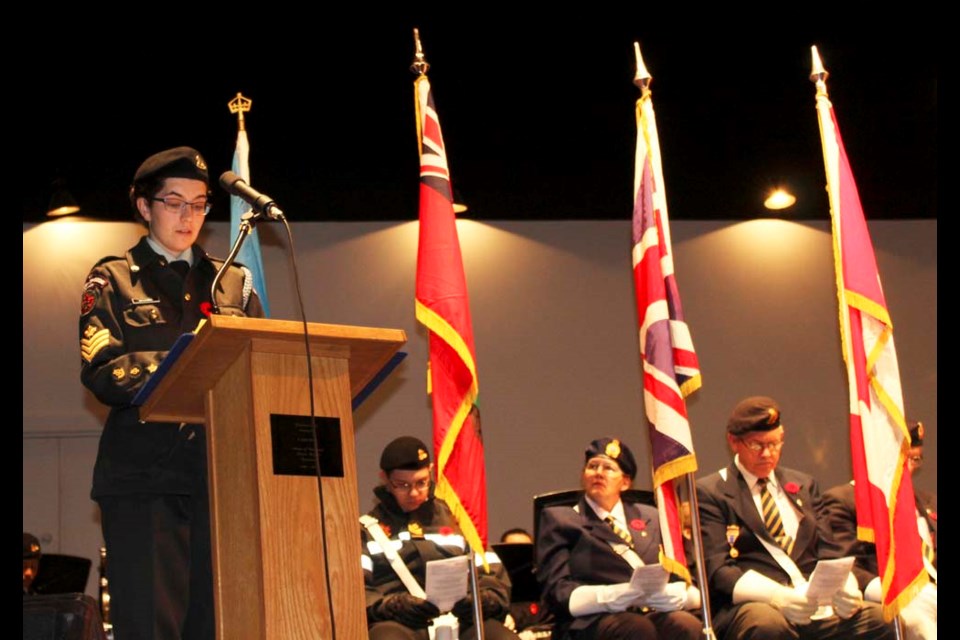 Sgt. Ceilidh Brockman of the XII Manitoba Dragoons recounts her experiences in Vimy, France.