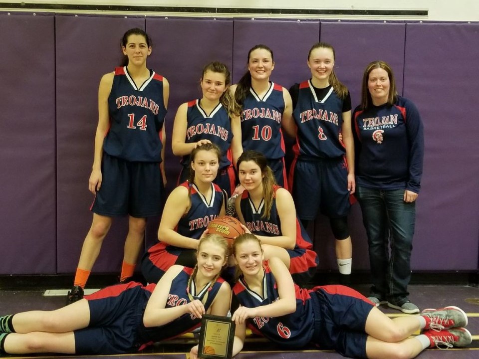 R.D. Parker Collegiate's senior girls' basketball team won their third straight tournament title Jan