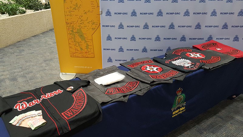 A months-long investigation into a suspected Manitoba Warriors drug ring transporting cocaine from W