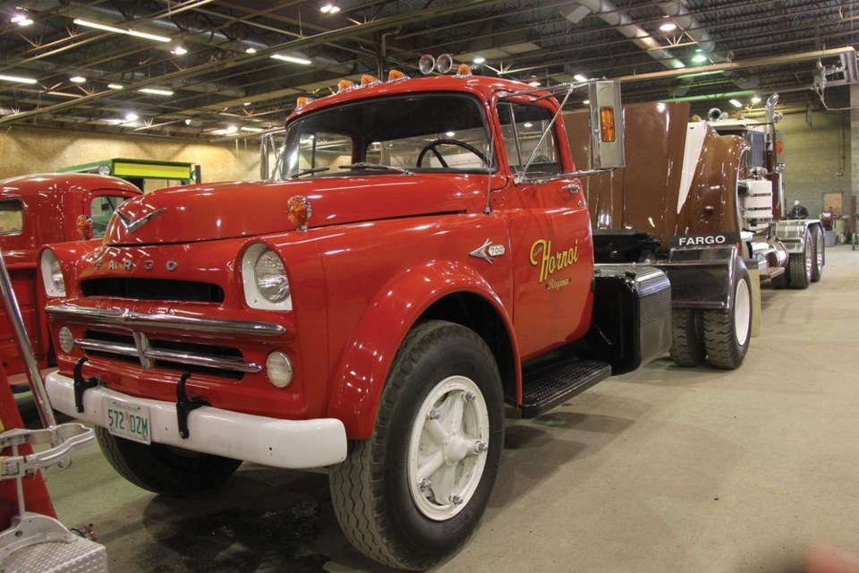 This 1958 Fargo truck tractor is part of Sterling Hornoi’s personal collection and makes regular appearances at Canada’s Farm Progress Show.
