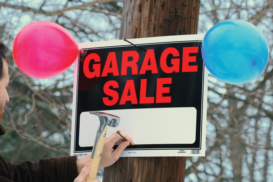 garage sale