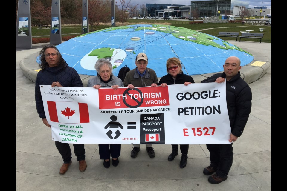Serge Biln, Ann Merdinyan, Robert Ingves, Kerry Starchuk and Gary Liu are among the core petitioners against birth tourism. Supporting the House of Commons petition is Joe Peschisolido, who wants to first denounce the practice and understand its scope before coming up with policy solutions.