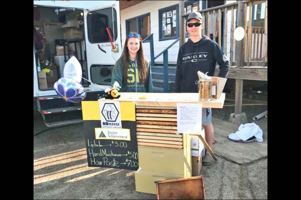 Students in the NBCHS Entrepreneurship 30 class created a business called NBeezwax and created, packaged and marketed their products throughout the semester.