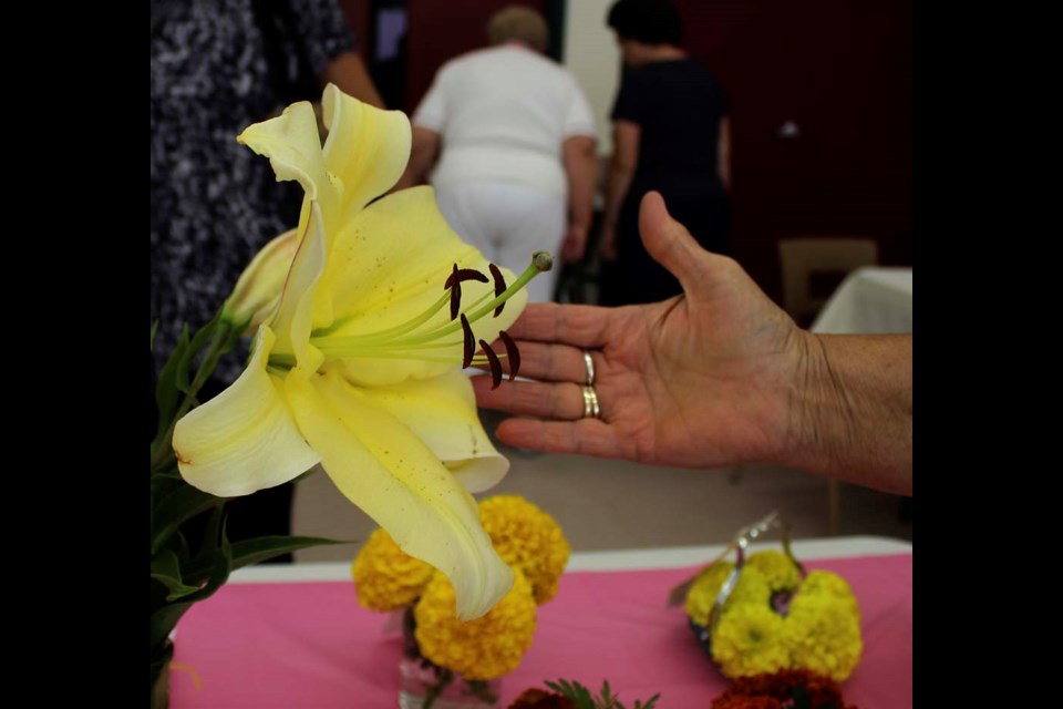 This “Big Brother” lily entry by Hazel Kilford stood Best Flower in Show.