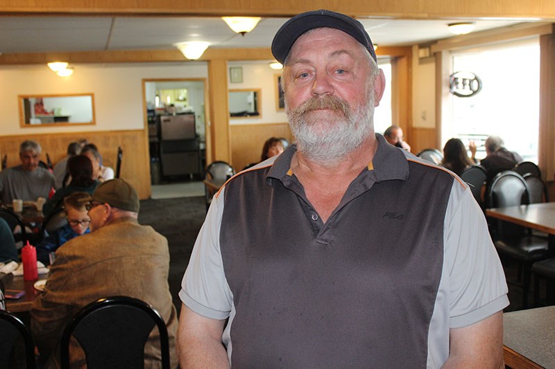 Northern Inn and Steakhouse owner Earl Colbourne raised $156 for the Thompson Humane Society with a burger fundraiser Aug. 3