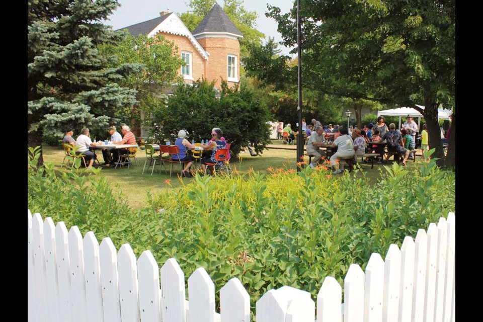 A special day for Virden Pioneer Home Museum with a crowd in to enjoy the barbecue, have a visit and boost the museum funds through donations and a 50/50 draw.