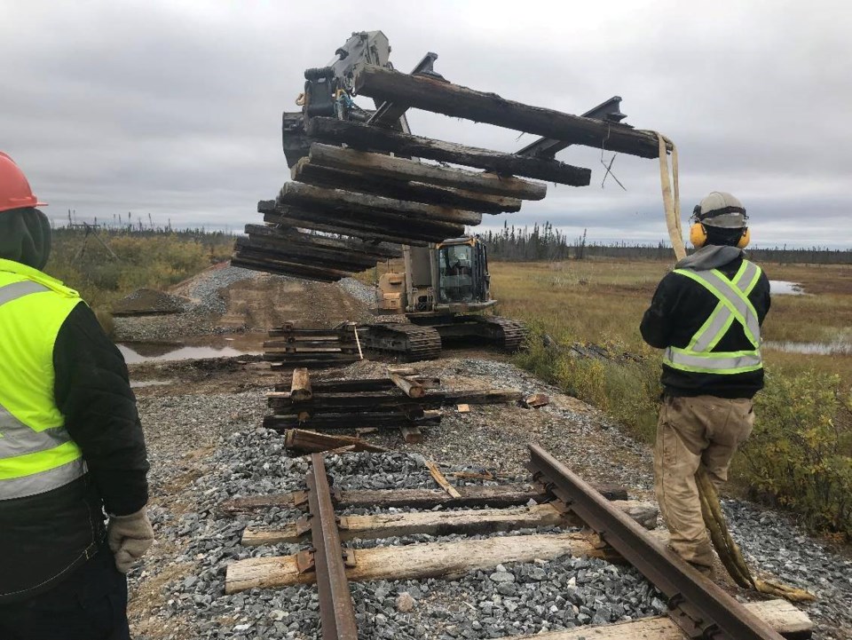 hudson bay railway repairs sept 14 2018