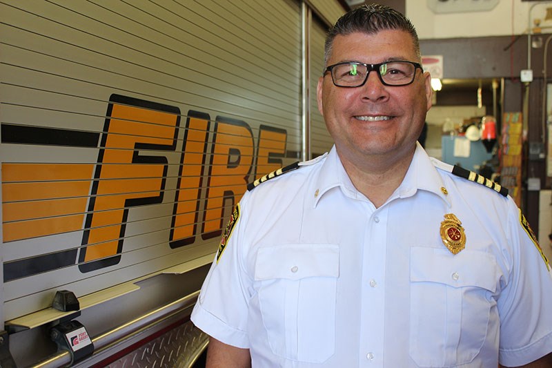 Steve Molloy has been a firefighter for the last 25 years and became a member of Thompson Fire & Eme