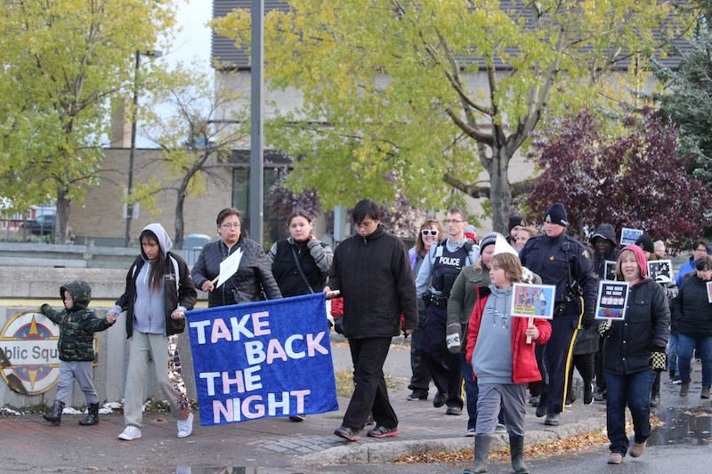 take back the night march sept 21 2018