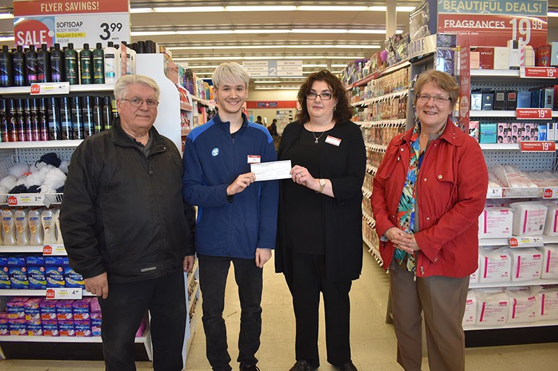 shoppers cheque presentation lions manor 55 oct 10 2018