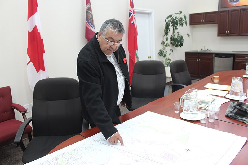 Chemawawin Cree Nation Chief Clarence Easter