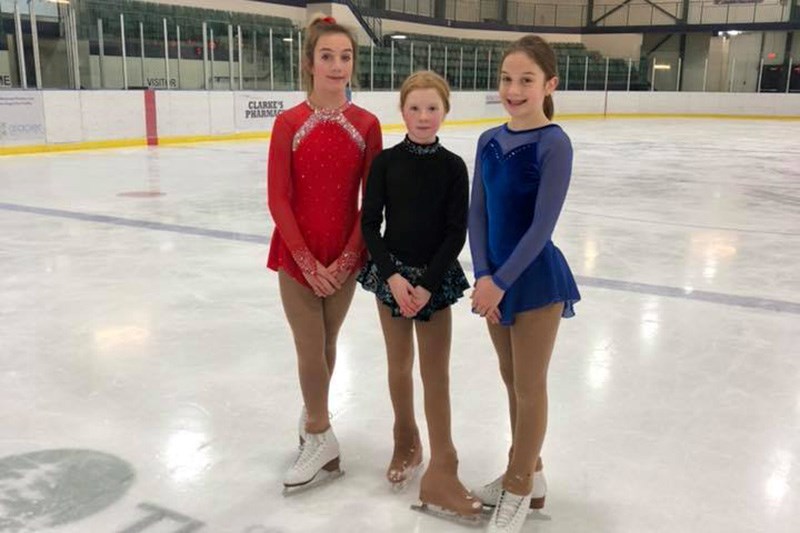 Figure skaters from Skate Thompson competed in the Skate Canada Manitoba Sectional Championships Nov. 3-4 in Morden.