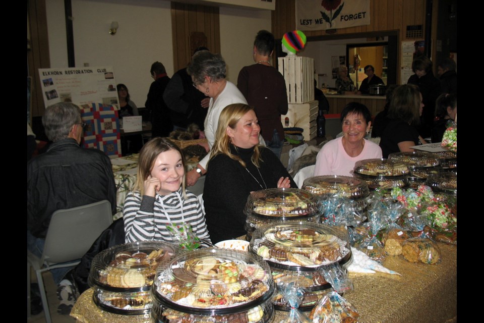 Vendors at Elkhorn's Legion Hall, Saturday, Dec. 7 include Samantha Stonehouse and her daughter; Christmas baking!