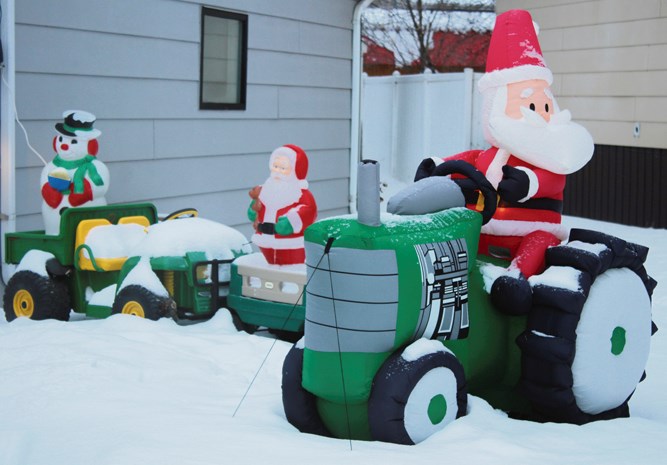Santa loves his Green Machines!