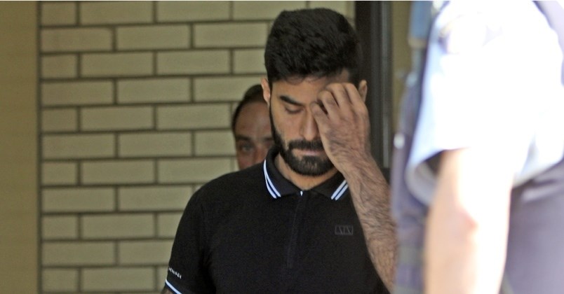 Jaskirat Sidhu leaves Melfort Provincial Court July 10 after his first court appearance.