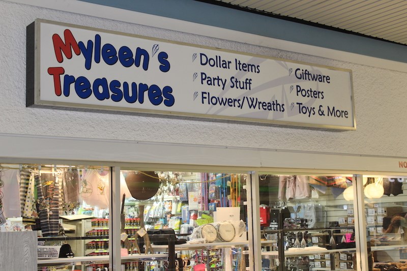 Myleen’s Treasures in the City Centre Mall will be closing its doors permanently March 31.